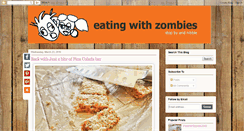 Desktop Screenshot of eatingwithzombies.com